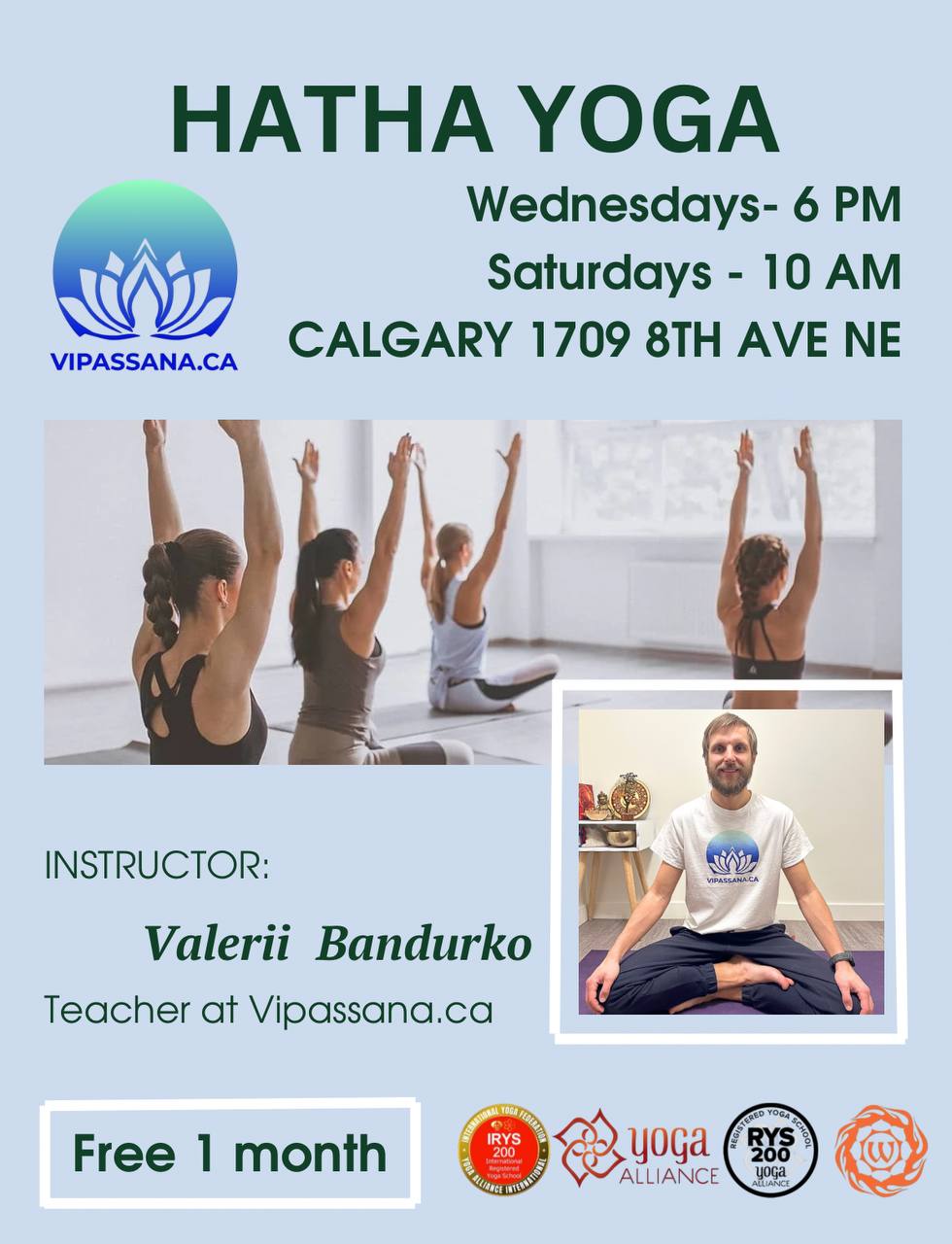 Yoga Calgary by Valerii Bandurko