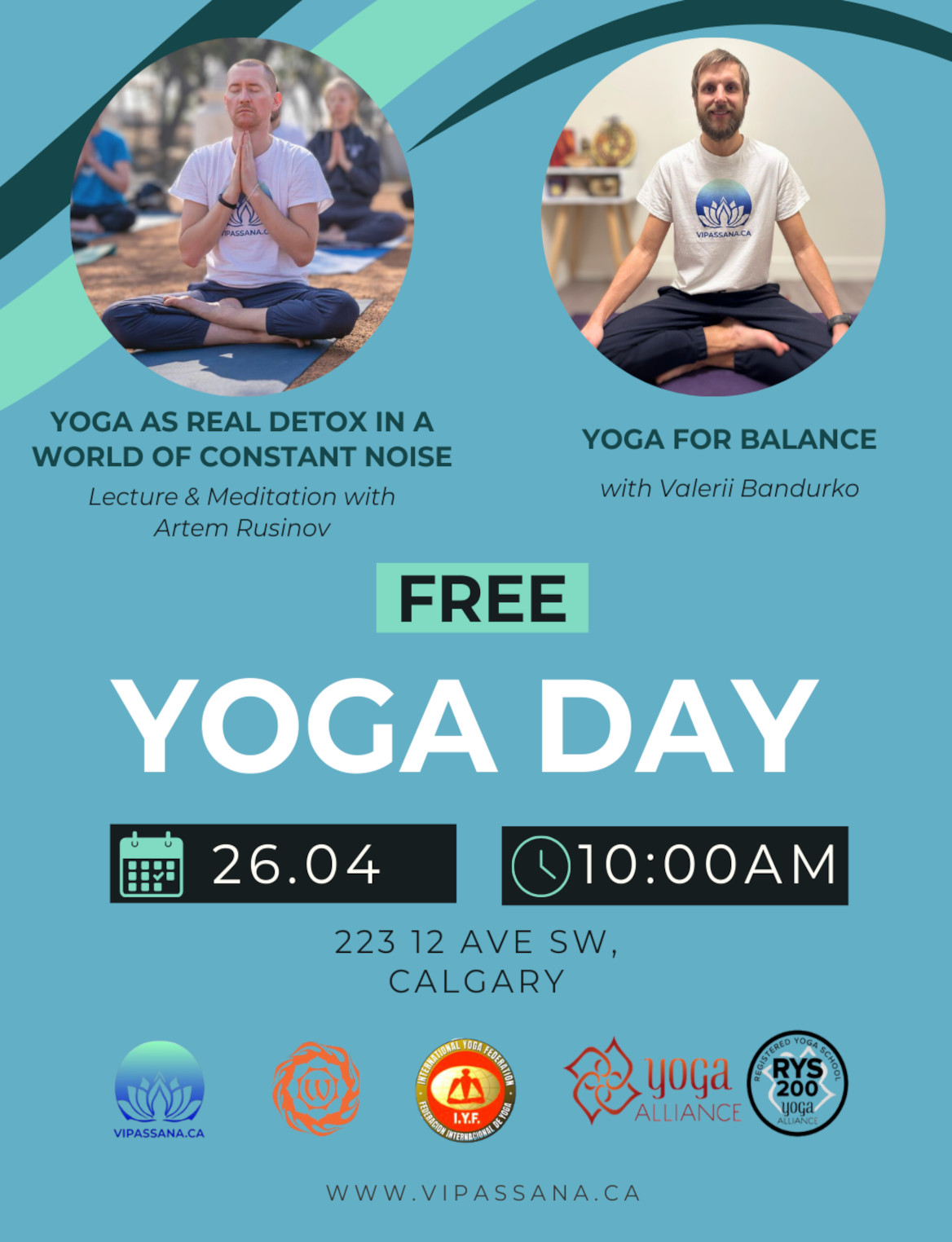 Yoga Day Calgary April Yoga Day Calgary