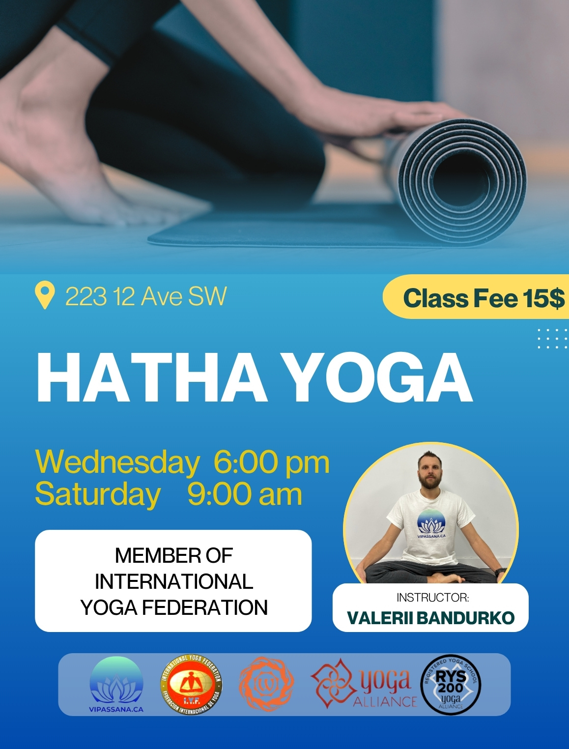 Yoga in Calgary by Valerii Bandurko Yoga in Calgary