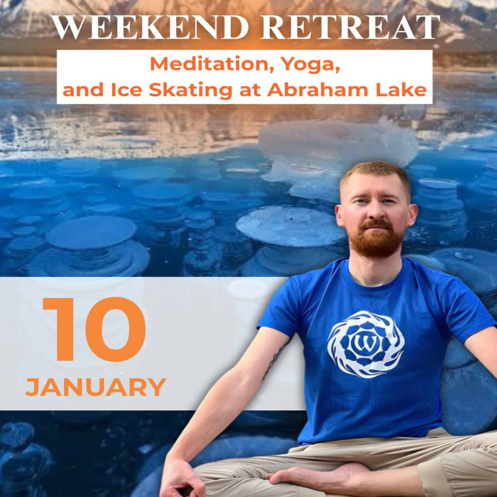 Ice Skating Abraham Lake