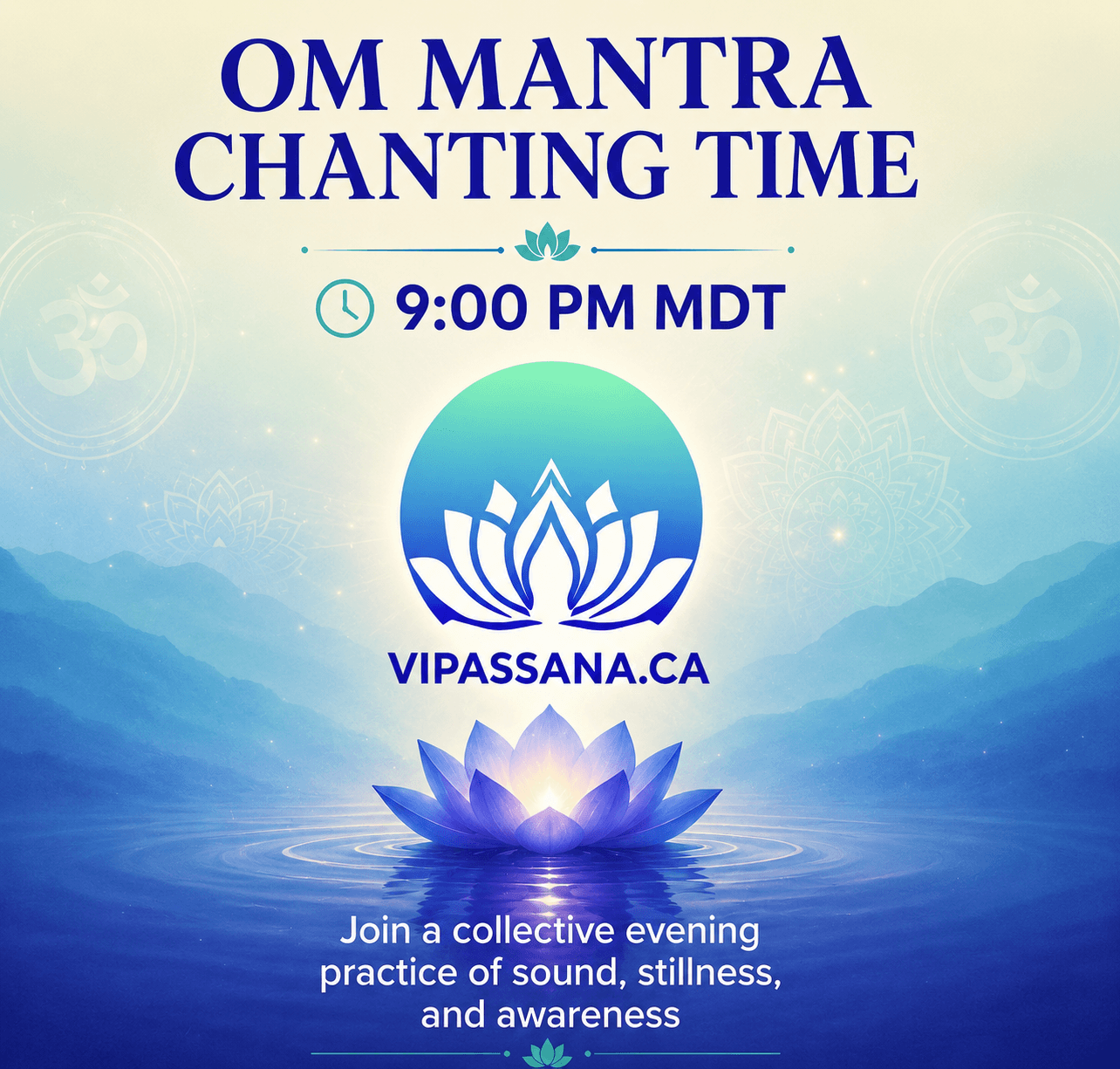OM mantra chanting