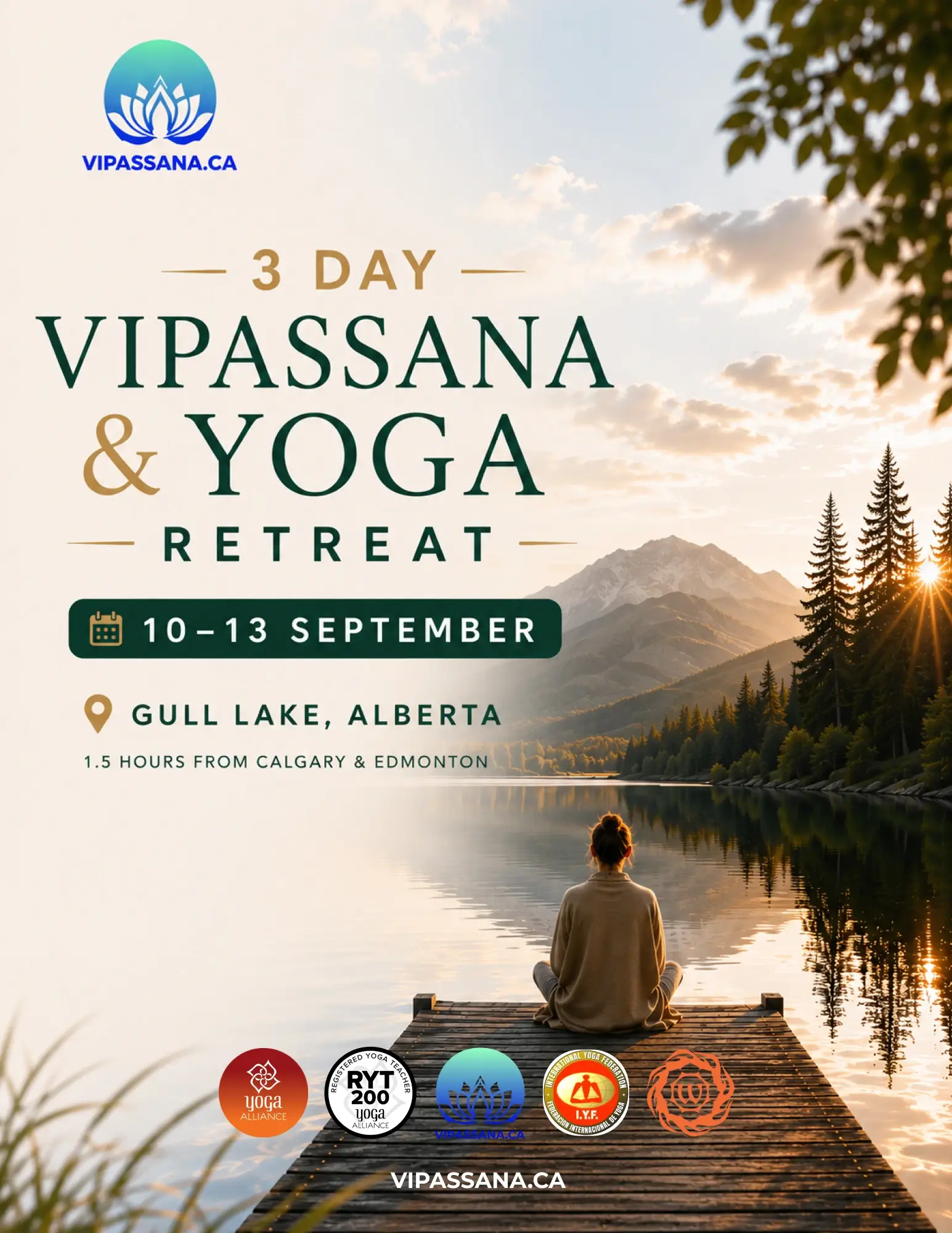 Vipassana & Yoga Retreat September