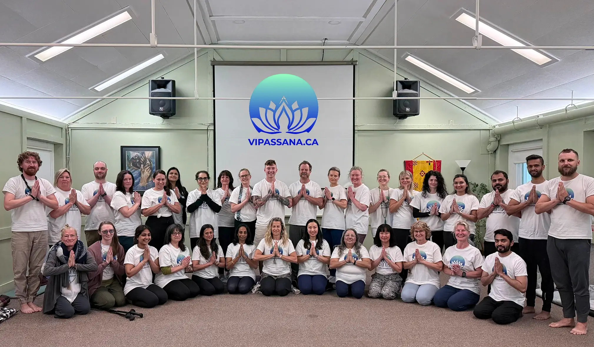 Vipassana meditation retreat